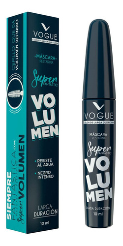 Mascara Vogue Super Fantastic Volumen Negro