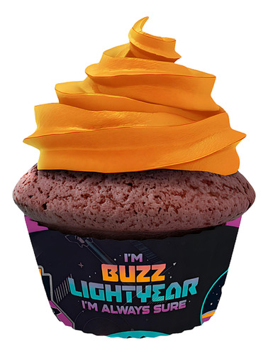 Pirotin Cupcake Personaje Buzz Lightyear X25u - Cotillón Waf
