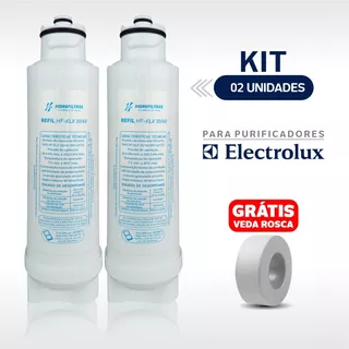Kit 02 Refil Filtro Electrolux Purificador Água Pe11b Pe11x