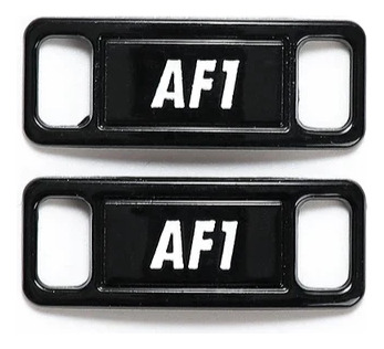 Hebillas Para Agujetas, Af1 - Repuesto 3 Pares Clásico Negro