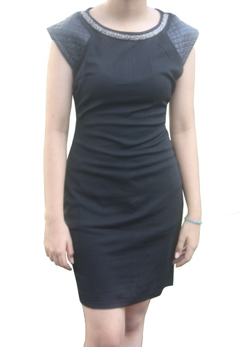 V1253 Vestido Negro Ajustado, It Girls Colombia