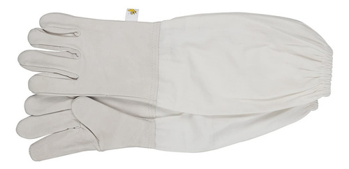 Eodudo-s Guantes De Apicultura Ropa Transpirable Anti Bee Sting Lienzo Equipo De Protección De Productos Para Suministros De Apicultor Para Patio Trasero Y Abeja (color : White, Size : L)