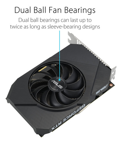 Tarjeta Gráfica Asus Phoenix Geforce Rtx 3050 V2 8gb Gddr6