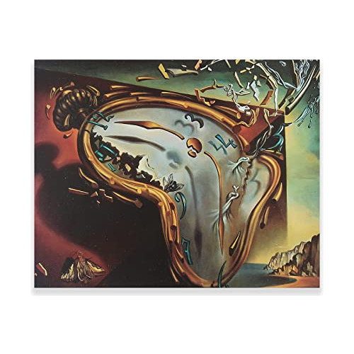 Pintura Del Reloj Derretido Salvador Dalí Arte De Pare...