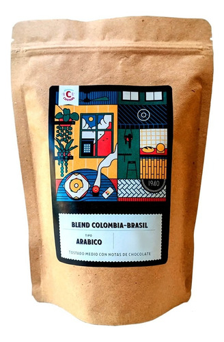 Cafe Blend Selecto Tostado Natural Almacen Cafetero 1 Kilo