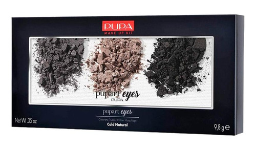 Petaca De Sombras Para Ojos Pupa Pupart Eyes S Color Cold Natural