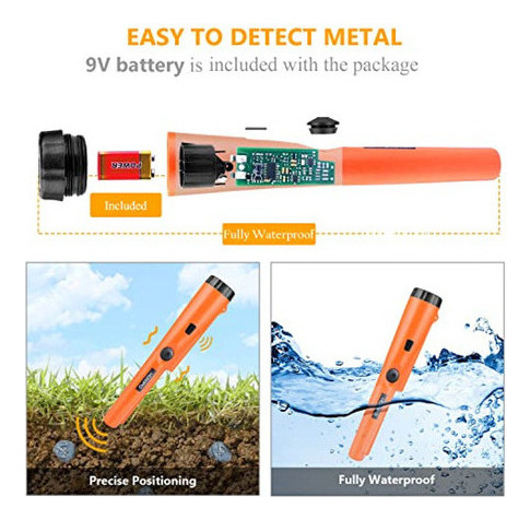Pinpointer Para Detector De Metales: Varita De Puntero De Pi