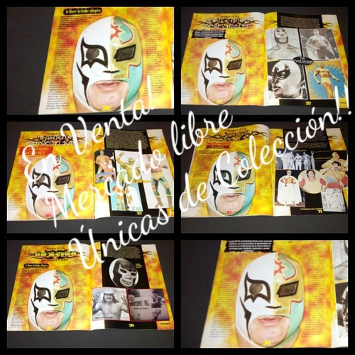  4 Revistas Lucha Libre Astro Rey, Kahoz, Leonel Hz Historia