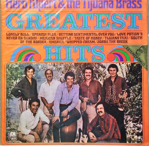 Herb Alpert & The Tijuana Brass Lp Greatest Hits 1970 2527