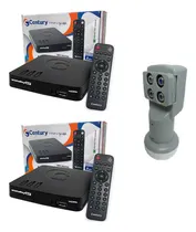 Comprar 2 Receptores Century Midiabox B7 Satregional Lnbf Quadruplo
