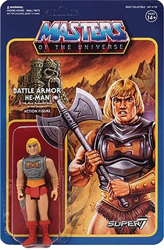 He-man Super 7  Battle Armor Master Of The Universe