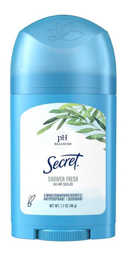 Imagen 1 de 1 de Desodorante Secret Base Wide Solid Shower Fresh 48gr