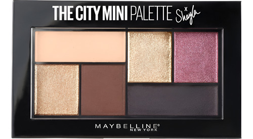 Paleta De Sombras The City Mini Maybelline Efecto Mate