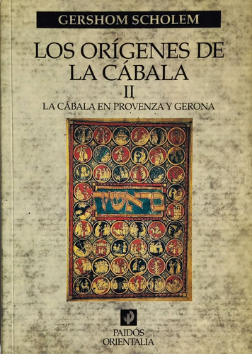 Libro Orígenes De La Cábala Vol 1 Y Vol 2 Gershom Scholem