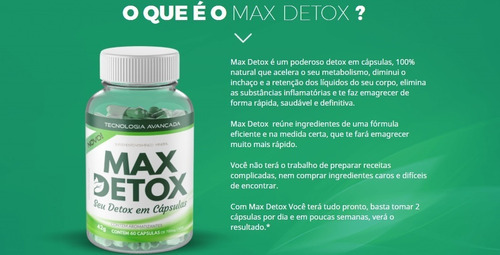 supliment de plante detox max