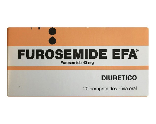 Furosemide® Fu 40 Mg X 20 Comprimidos