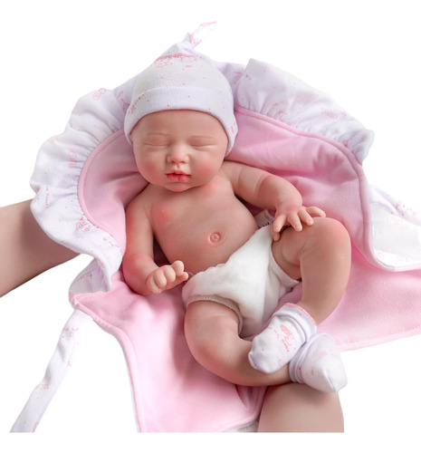 Bebe Recien Nacido Reborn Silicona Suave Flexible Realista