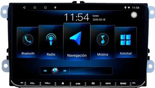 comprar Multimedia Android Wifi Gps Vw Gol Fox Suran Amarok Vento