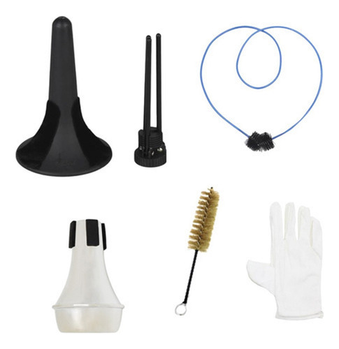 . 6 En 1 Trompeta Mantenimientos Colecciónes Soportes + 2