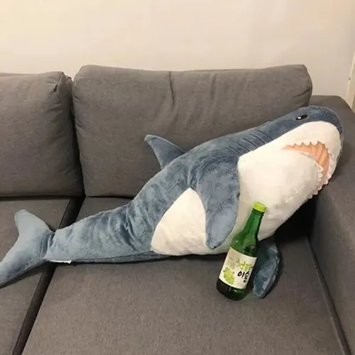 Peluche Amazon Shark De 28 Cm, Muñeca De Peluche