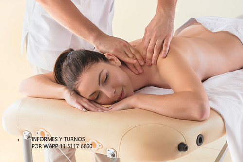 Imagen 1 de 7 de Masajes Relajantes, Descontracturantes, Para Mujeres.