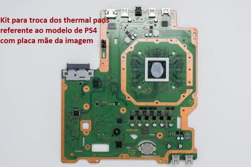 Kit Ps4 Pro Thermalpad Gelid 12w mk 1cm X 1cm 1mm 1.5mm