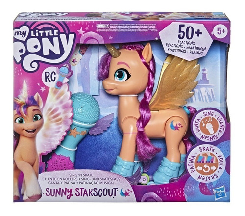My Little Pony New Generation Sunny Canta Y Patina Sellada (Usado)