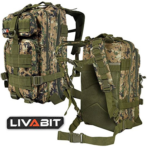 Livabit  Mochila De Emergencia Táctica De Múltiples Movimie