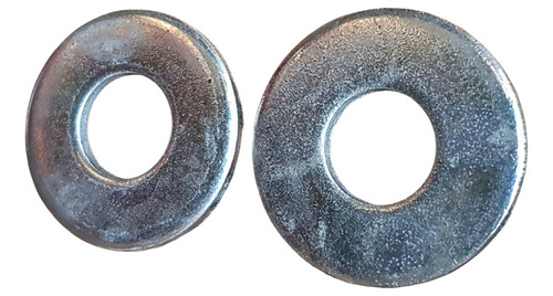 1kg Arandelas Plana 3/16 De Hierro Zincado - 1000u Aprox