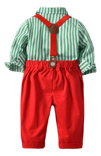 Ropa De Bebé Niño Camisa De Vestir Con Pajarita Y Pantalones
