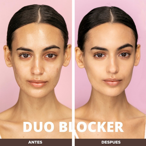 Imagen 3 de 6 de Duo Blocker | Corrector Máxima Cobertura Y Larga Duración