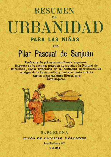 Resumen De Urbanidad Para Las Niãâ±as, De Pascual De San Juan, Pilar. Editorial Maxtor, Tapa Blanda En Español