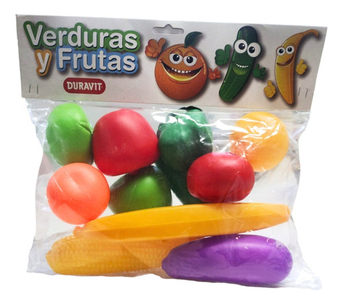 Comida Juguete Frutas Verdura Plástica Supermercado Duravit