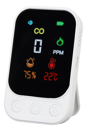 Detector De Co Tester De Temperatura Portátil Multifuncional