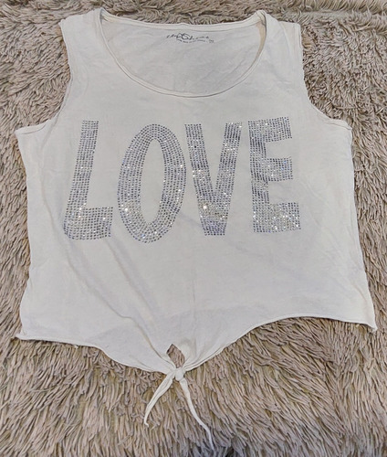 Musculosa Anudada Love De Ibiza