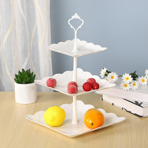 Bandeja De Almacenamiento Torre De Postre Bandeja 37cm Muti