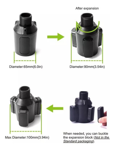 Portavasos Multifuncional Con Bandeja Acoplable Para Coche