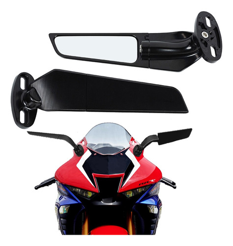 Espejo Retrovisor De Ala Fija Para Honda Cbr1000 Cbr1100xx