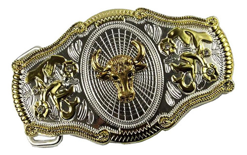 Hebilla De Cinturón Para Hombres Estilo Vaquero Occidental