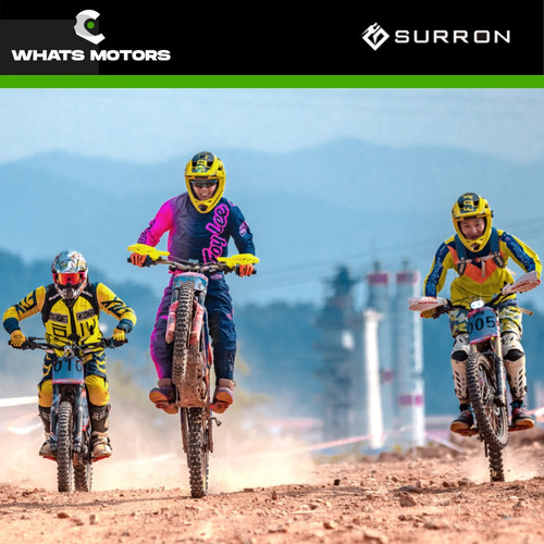 Imagen 8 de 15 de Moto Electrica Surron Light Bee X 7000w + Kit Ruedas Motard