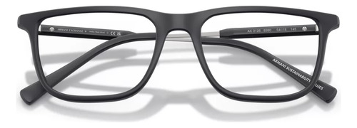 Lentes Anteojos De Vista Armazón Armani Exchange Ax3126 Color Azul Talle M