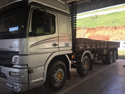 Mb Atego 2428 Bitruck 8x2 Ano 2011/12 Carroceria