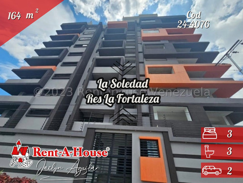 Apartamento En Venta Urb La Soledad Obra Gris 24-4076 Jja