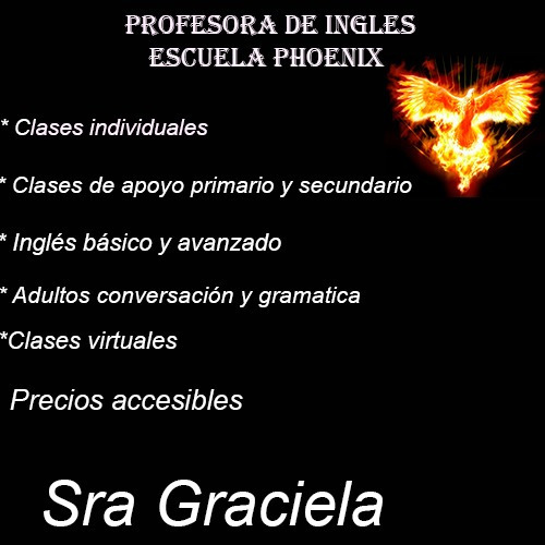 Imagen 1 de 2 de Profesora Particular De Ingles, Clases Individuales