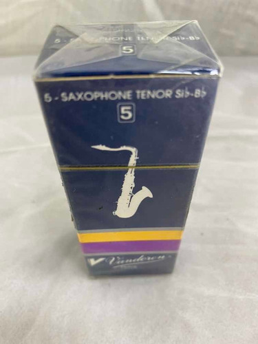 Palheta Vandoren Sax Tenor Sib-bb N° 5 C/ 5 Unidades