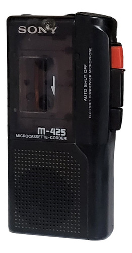 Grabadora Sony, Microcassette, Probada Con Pilas, No Casette