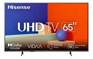 Televisión Hisense Led Smart Tv De 65 65a65kv Ultra Hd 4k