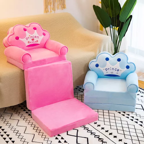 Sofá infantil plegable ños, sillón con respaldo de tres pisos, cama,  duradero, lavable, plegable, sofá ños, sillón para sala de juegos, Macarena  sofá plegable