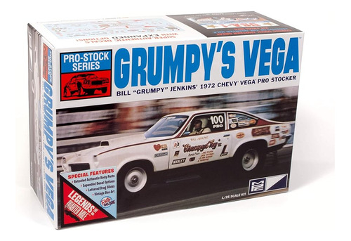 Chevy Stock 1972 Bill Grumpy Jenkins Kit Modelo Plástico Esc