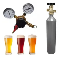 Comprar Tubo Co2 1\u002F4 Mt3 + Regulador Co2 C\u002F Valvula Alivio C\u002F Llave